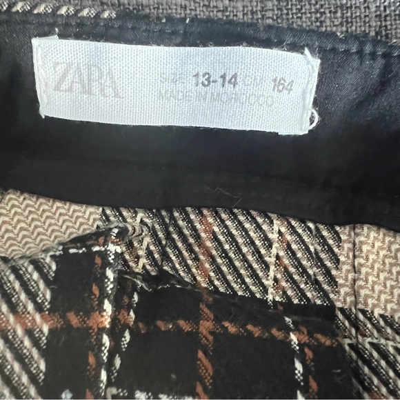ZARA Box Pleat Wrap Skirt - Picture 5 of 6